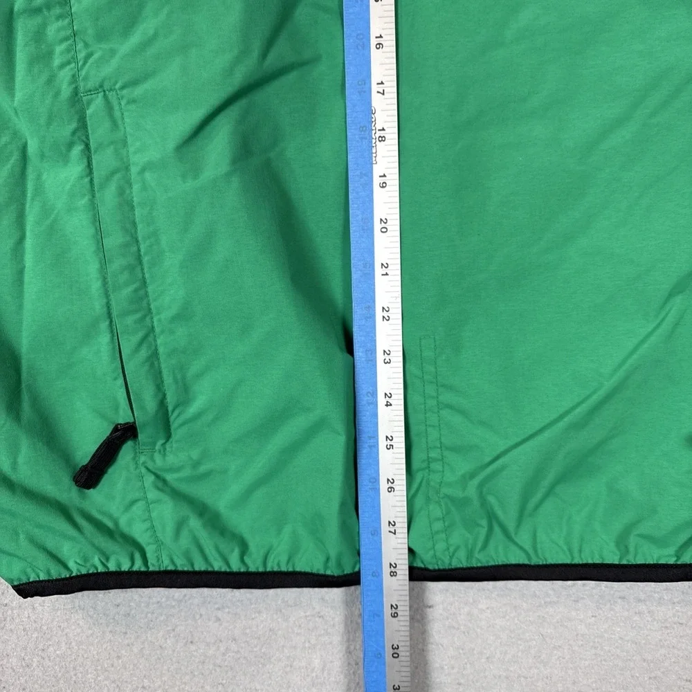 Vintage‎ Eddie Bauer 90s Pull Over Quarter Zip Wind Breaker Blue/Green Size L